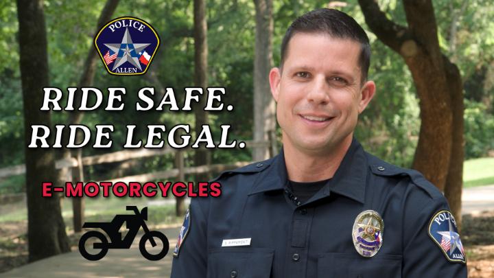E-Motorcycles: Ride Safe. Ride Legal.