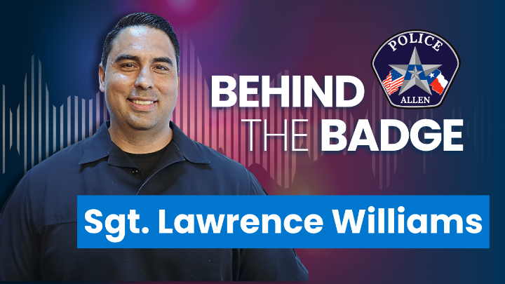Behind the Badge Sgt. Lawrence Williams