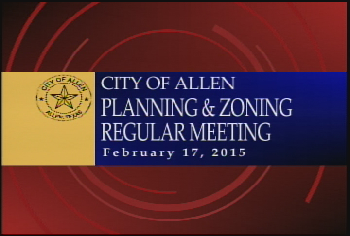 Thumbnail image for Planning & Zoning Meeting (2-17-15)