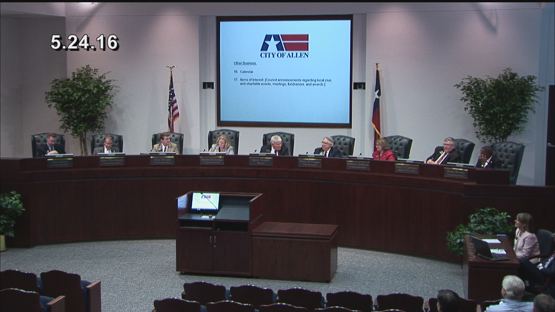 Thumbnail image for City Council Meeting : 5-24-2016