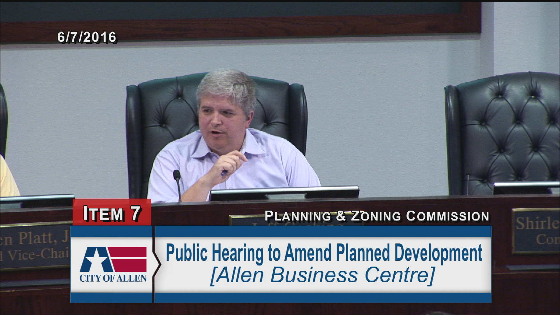 Thumbnail image for Planning & Zoning Commission Meeting (6.7.16)