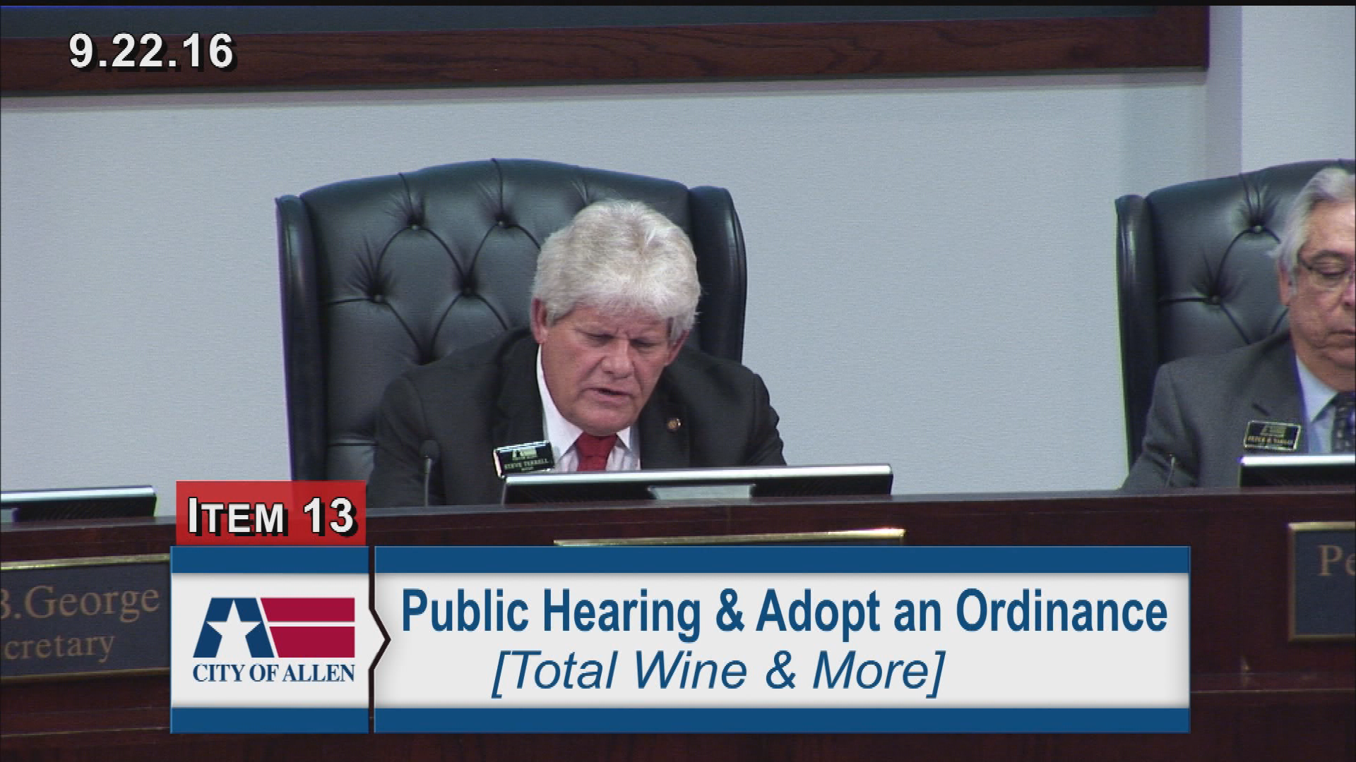 Thumbnail image for City Council Meeting (9-27-16)